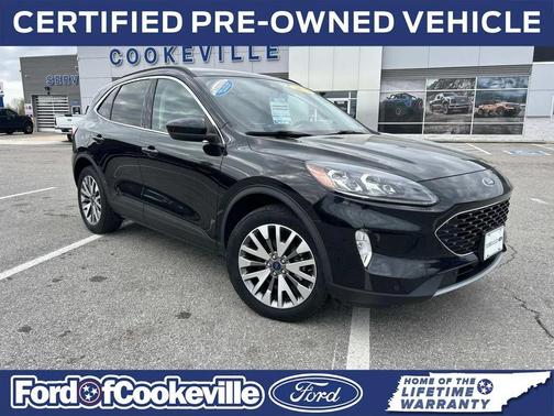 Agate Black Metallic 2022 Ford Escape Titanium