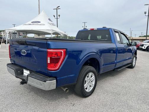 Atlas Blue Metallic 2023 Ford F-150 XLT