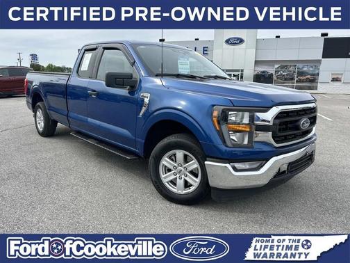 Atlas Blue Metallic 2023 Ford F-150 XLT