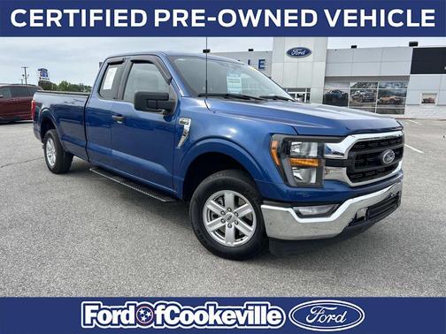 Atlas Blue Metallic 2023 Ford F-150 XLT