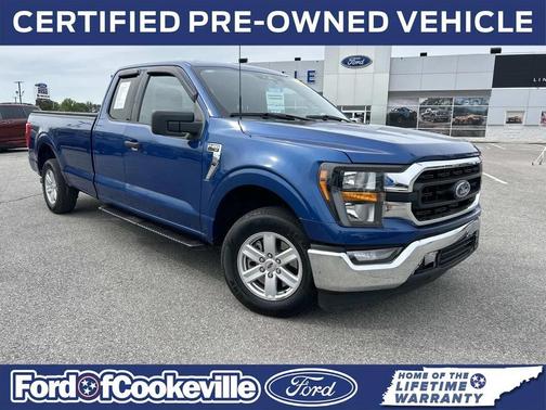Atlas Blue Metallic 2023 Ford F-150 XLT