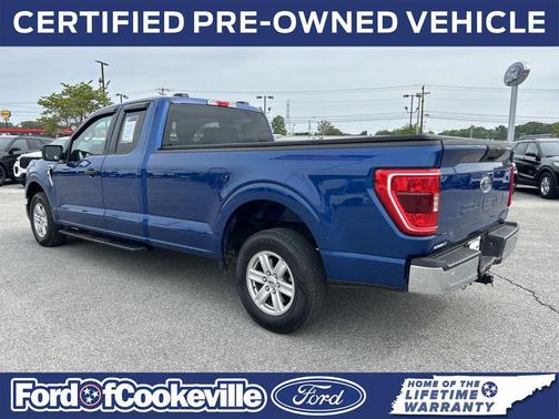 Atlas Blue Metallic 2023 Ford F-150 XLT