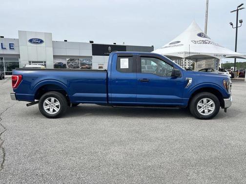 Atlas Blue Metallic 2023 Ford F-150 XLT