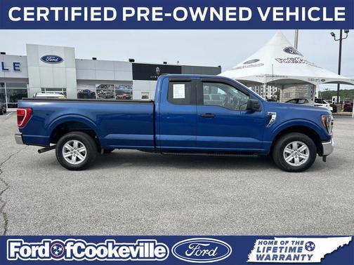 Atlas Blue Metallic 2023 Ford F-150 XLT