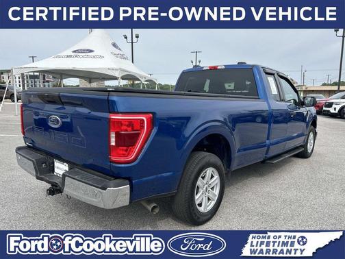 Atlas Blue Metallic 2023 Ford F-150 XLT