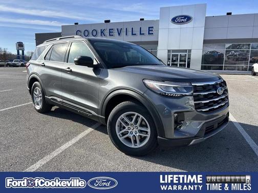 Carbonized Gray Metallic 2026 Ford Explorer Active