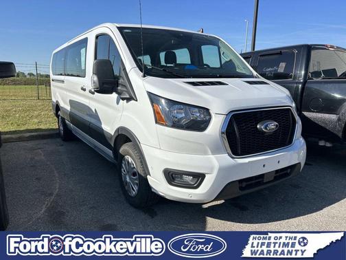 Oxford White 2023 Ford Transit-350 XLT