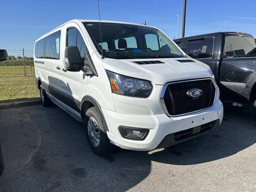 Oxford White 2023 Ford Transit-350 XLT