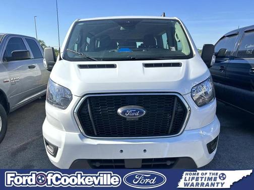 Oxford White 2023 Ford Transit-350 XLT
