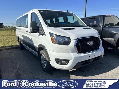 Oxford White 2023 Ford Transit-350 XLT