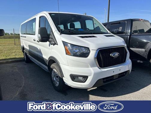 Oxford White 2023 Ford Transit-350 XLT