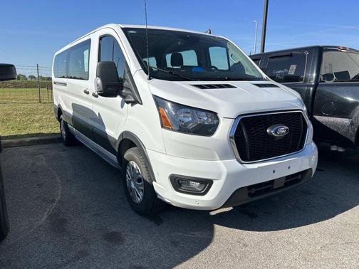 Oxford White 2023 Ford Transit-350 XLT