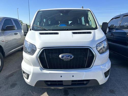 Oxford White 2023 Ford Transit-350 XLT