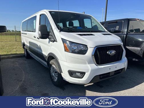 Oxford White 2023 Ford Transit-350 XLT