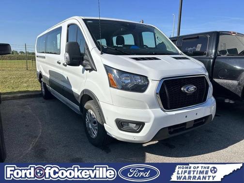 Oxford White 2023 Ford Transit-350 XLT