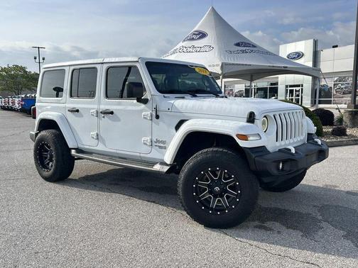 Bright White Clearcoat 2018 Jeep Wrangler Unlimited Sport