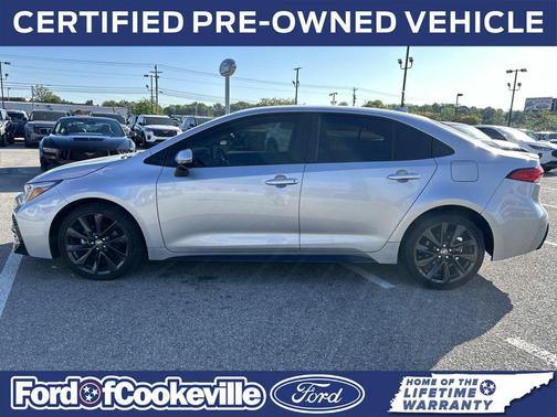 Classic Silver Metallic 2024 Toyota Corolla SE
