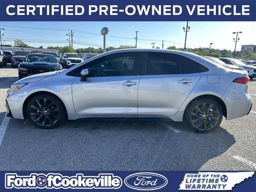 Classic Silver Metallic 2024 Toyota Corolla SE