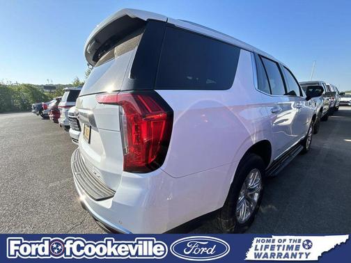 Summit White 2023 GMC Yukon SLT
