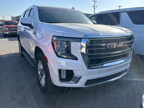Summit White 2023 GMC Yukon SLT
