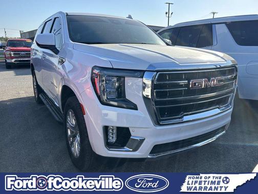 Summit White 2023 GMC Yukon SLT