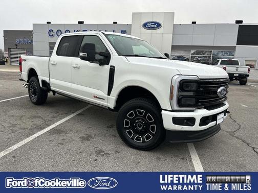 Star White Metallic Tri-Coat 2026 Ford F-250 Platinum
