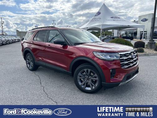 Ruby Red Metallic Tinted Clearcoat 2027 Ford Explorer Active