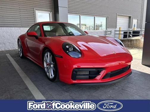 Red 2024 Porsche 911 Carrera GTS