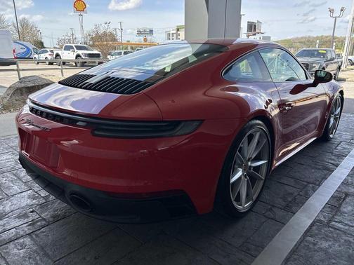 Red 2024 Porsche 911 Carrera GTS