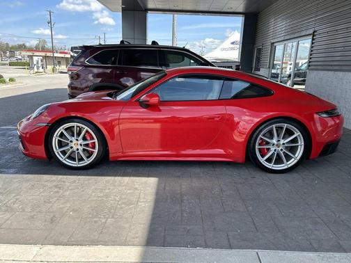 Red 2024 Porsche 911 Carrera GTS