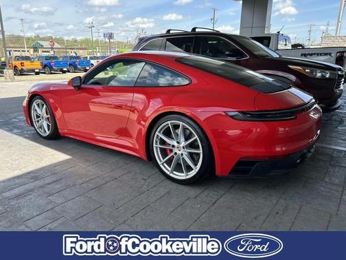 Red 2024 Porsche 911 Carrera GTS