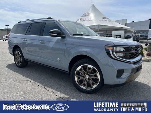 Glacier Gray Metallic Tri-Coat 2026 Ford Expedition Max King Ranch