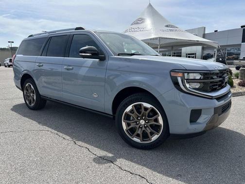 Glacier Gray Metallic Tri-Coat 2026 Ford Expedition Max King Ranch