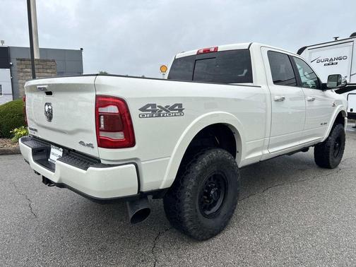 Pearl White 2022 RAM 2500 Laramie Crew Cab 4x4 6'4' Box