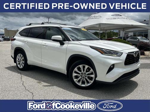 Blizzard Pearl 2020 Toyota Highlander Limited