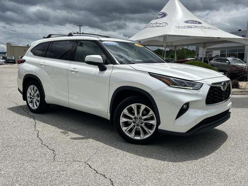 Blizzard Pearl 2020 Toyota Highlander Limited