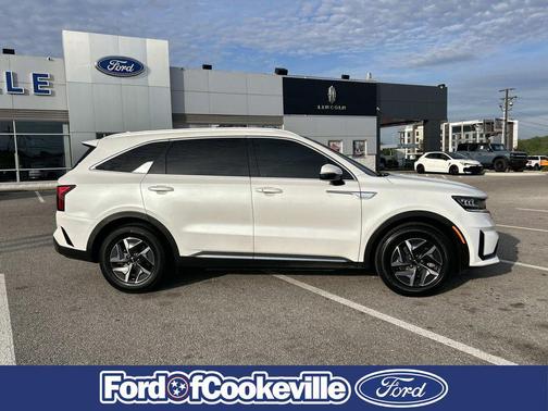 Snow White Pearl 2022 Kia Sorento Hybrid EX