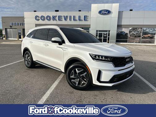 Snow White Pearl 2022 Kia Sorento Hybrid EX