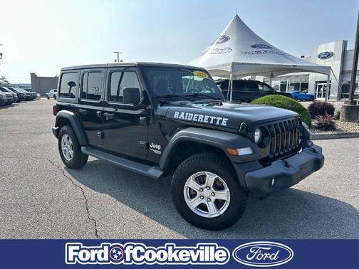 Black Clearcoat 2020 Jeep Wrangler Unlimited Sport