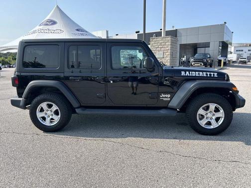 Black Clearcoat 2020 Jeep Wrangler Unlimited Sport