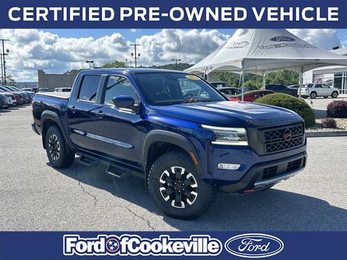 Deep Blue Pearl 2023 Nissan Frontier PRO-4X