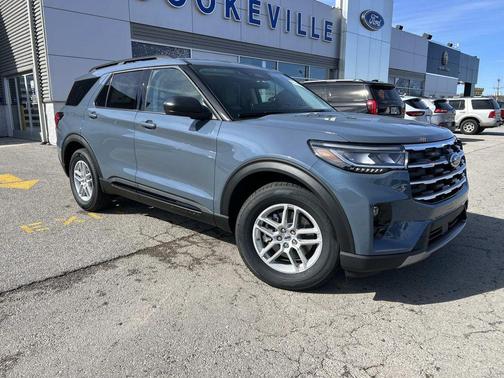 Vapor Blue Metallic 2026 Ford Explorer Active w/200A Pkg