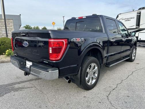 Antimatter Blue Metallic 2021 Ford F-150 XLT