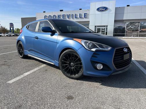 Matte Blue 2016 Hyundai Veloster Turbo Rally Edition
