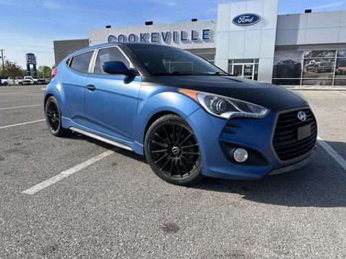 Matte Blue 2016 Hyundai Veloster Turbo Rally Edition