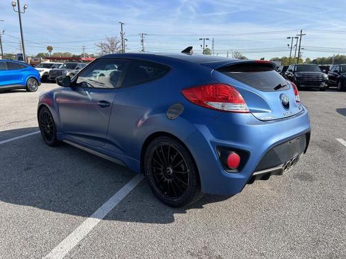 Matte Blue 2016 Hyundai Veloster Turbo Rally Edition
