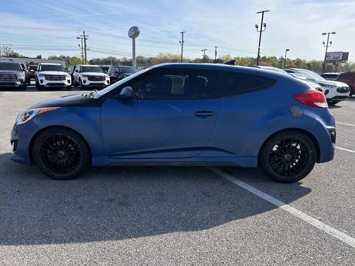 Matte Blue 2016 Hyundai Veloster Turbo Rally Edition
