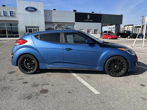 Matte Blue 2016 Hyundai Veloster Turbo Rally Edition