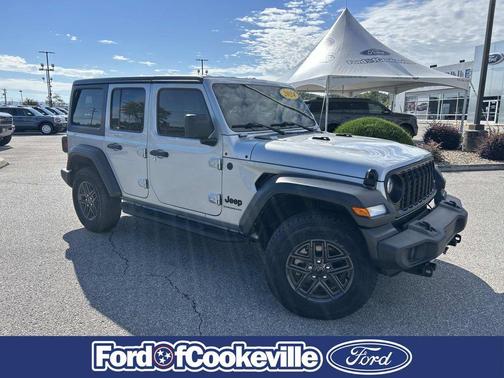 Silver Zynith Clearcoat 2024 Jeep Wrangler Sport S