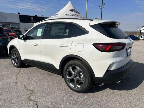 star white metallic tri-coat 2026 Ford Escape ST-Line